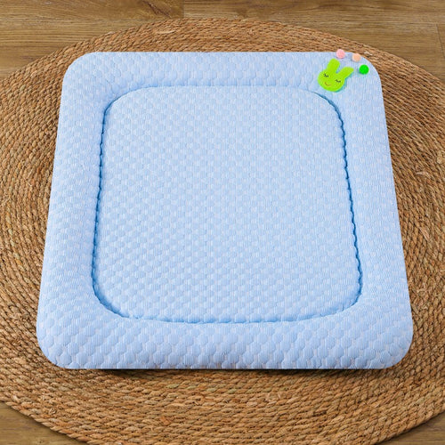 Breathable Cooling Pet Mat – Summer Bed (Blue, S 35x47cm)