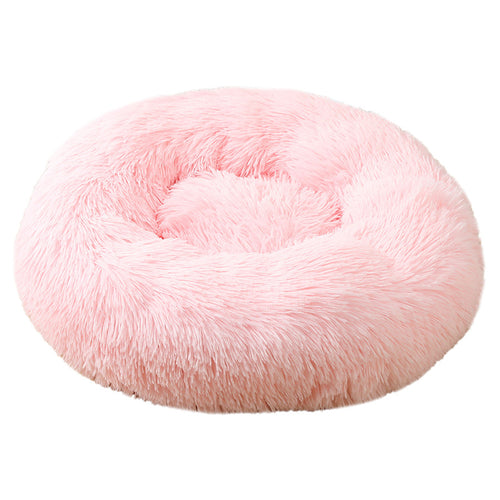50cm Cosy Round Pet Bed (Pink)