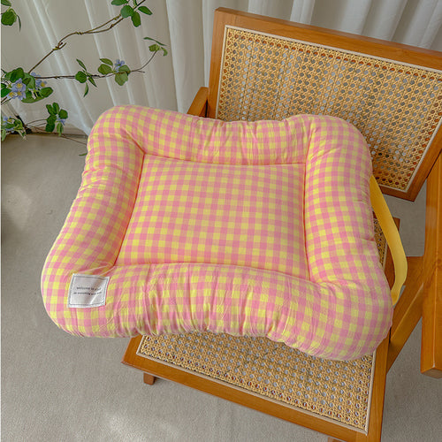 All-Season Pet Bed (Orange, XS)