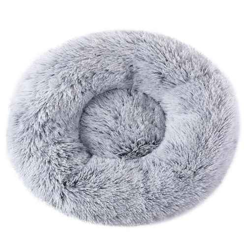 50cm Cosy Round Pet Bed (Grey)