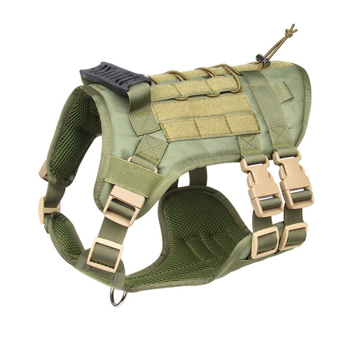 Tactical Dog Training Harness (Green)