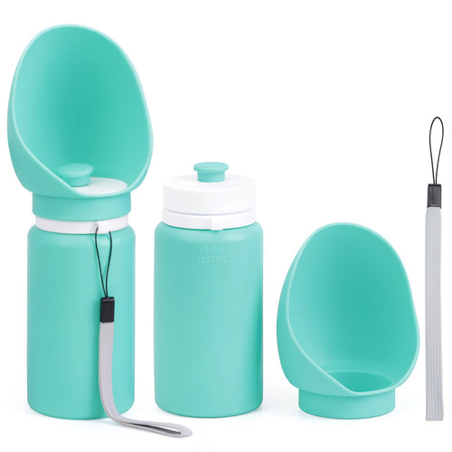 Portable Pet Dog Water Bottle 550ml (Green)