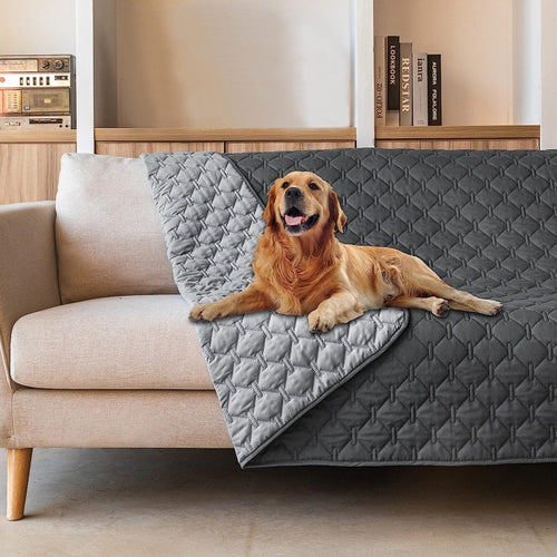2-Sided Waterproof Pet Sofa Cover (Grey)