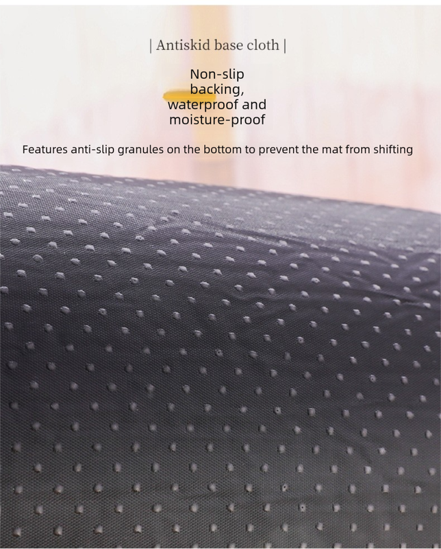 Thickened Pet Sofa Bed XL Size 75x45cm Green Dog Mat with Integrated Pillow Soft Washable Sleeping Pad for Dogs and Cats All Season Comfort — image 7