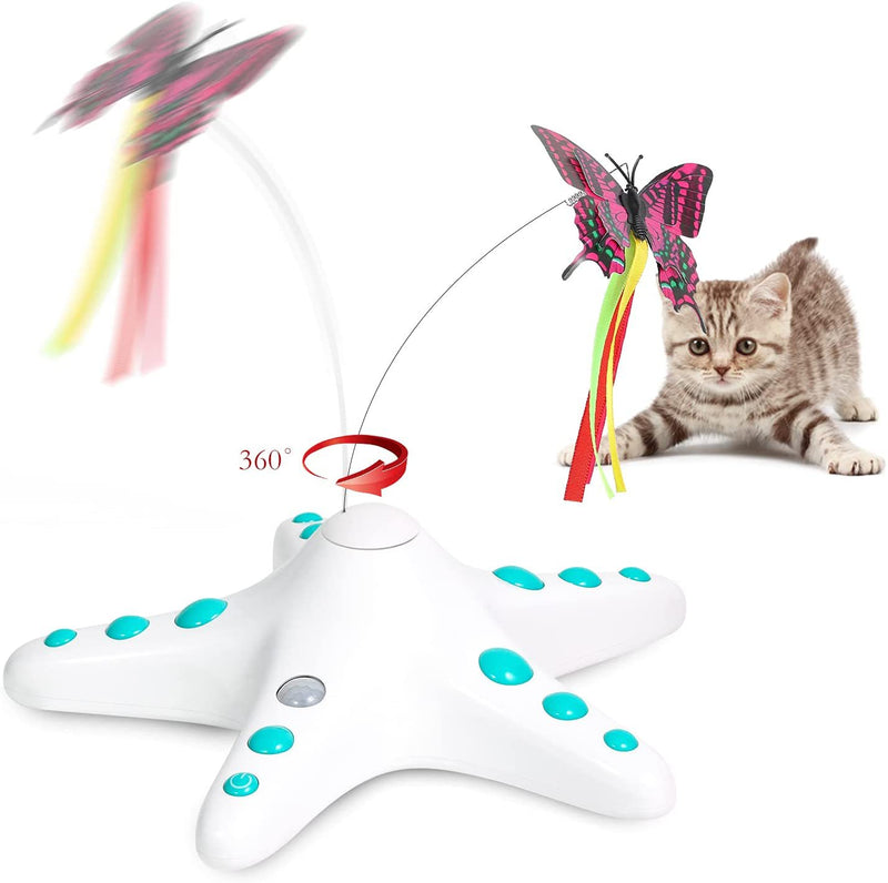 Starfish Butterfly Cat Teaser Toys — image 4