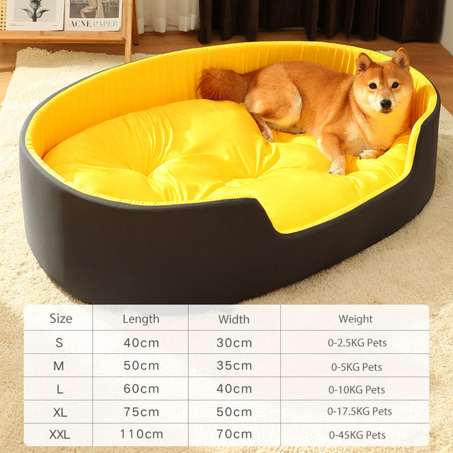 Cosy Pet Nest Dog Bed – Sponge Fill, Washable Cover, 3 Sizes — image 6