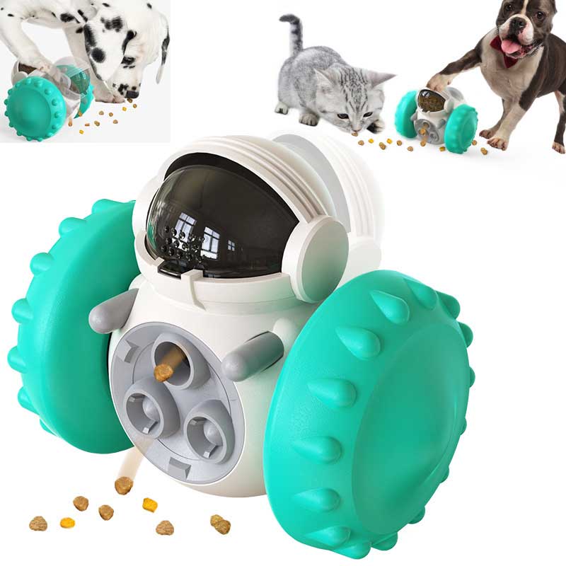 Tumbler Balance Feeder Toy – No-Battery Interactive Pet Toy, Dogs & Cats