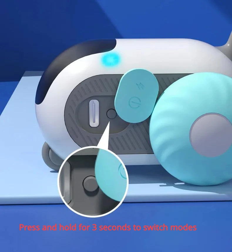 Remote Control Chase Car Toy for Cats – USB Rechargeable, Interactive Play — image 4